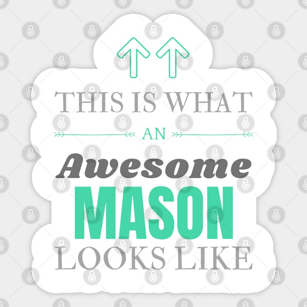 Mason Sticker by Mdath